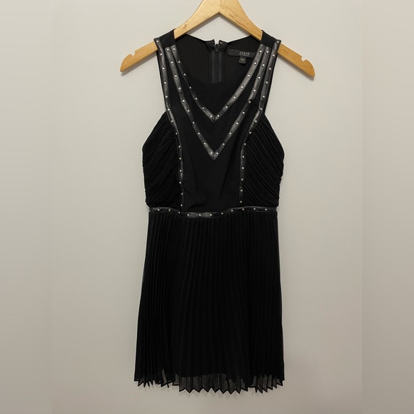 GUESS Biker Style Black Dress - Picture 2 of 5